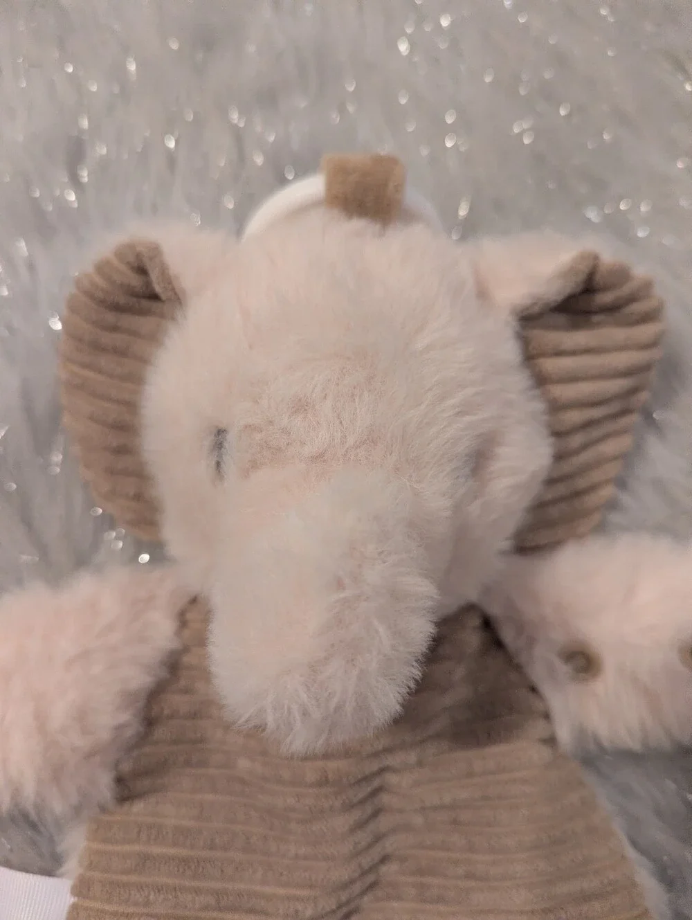 Dreamgro Elephant Lovey Cream & Brown